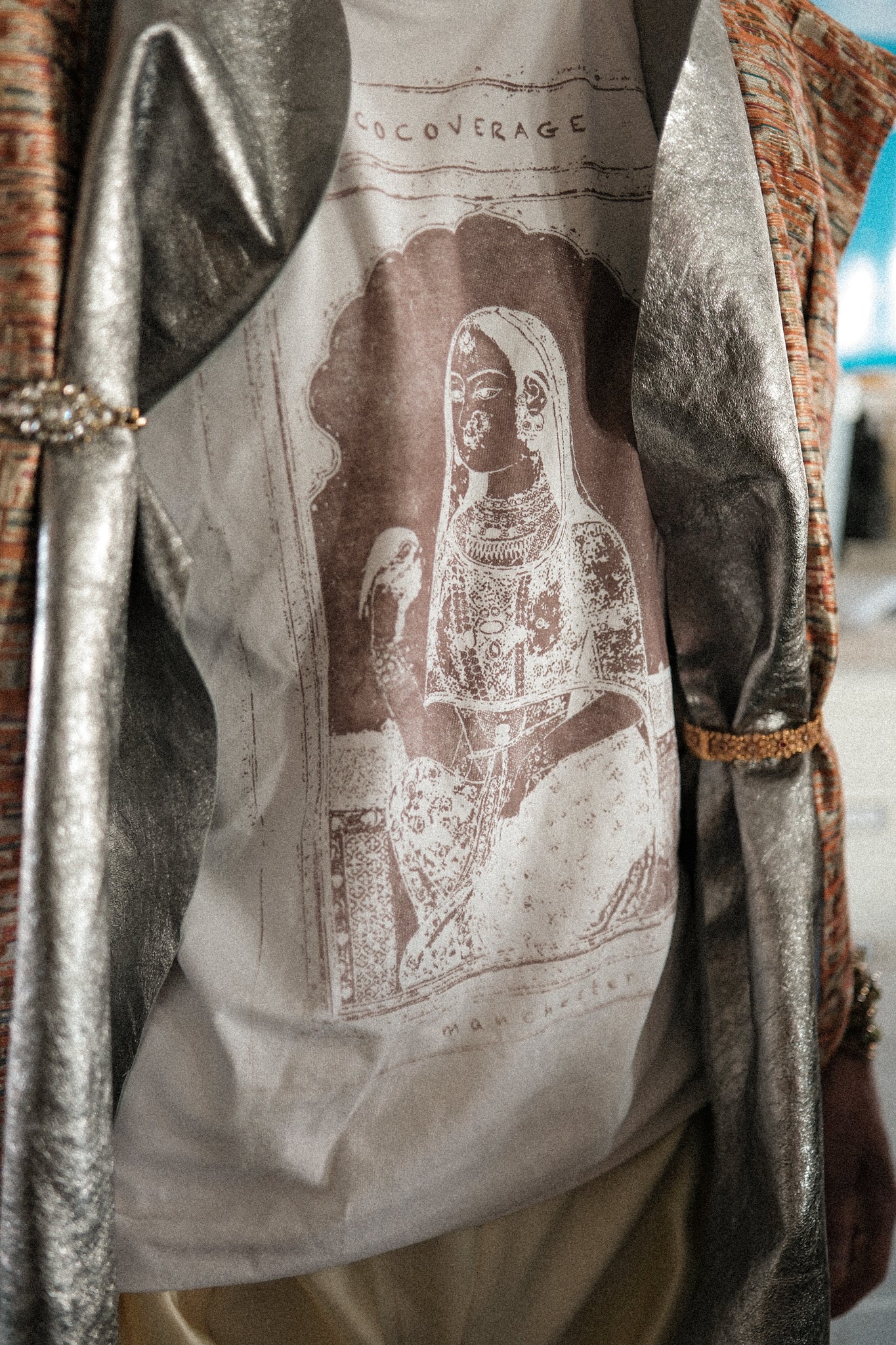White Noor Jahan T-shirt